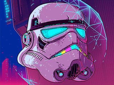 Imperial Stormtrooper helmet (SINTH) helmet sinth starwars stormtrooper stylization