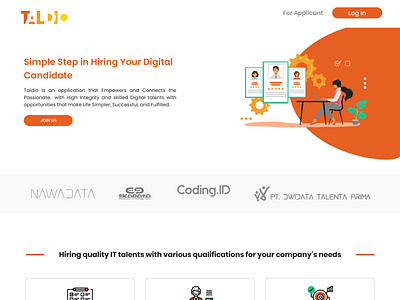Hiring Talent App - Taldio by Nawadata Solutions