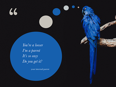 Weekly UI #9 — Quote parrot quote weeklyui