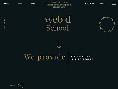 College Website Re-Design 3d animation app branding design graphic design illustration logo motion graphics typography ui ux vector