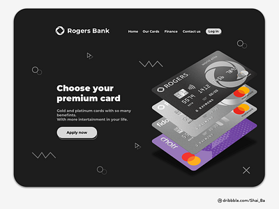 Rogers Bank Landing Page