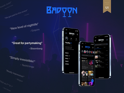 Badoon - app for party goers