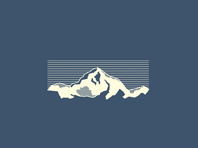 Princeton Peak colorado design fourteener illustration mountains peak