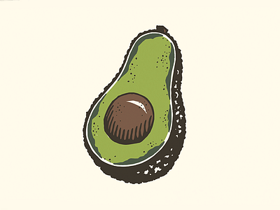 Avocado avocado fruit grocery handdrawn health illustration ink market vector vegetable veggie