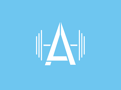 Lauren Aikins Personal Training clean fitness logo logotype modern training