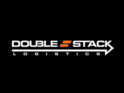 Double Stack Logistics branding design doublestack identity logistics logo web