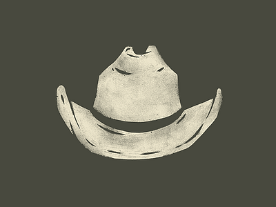 Cowboy Hat apparel cowboy design hat illustration ink procreate tejas texas texture western