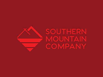 Southern Mountain Company adventure brand colorado company design logo mountain river shop southern tent wilderness