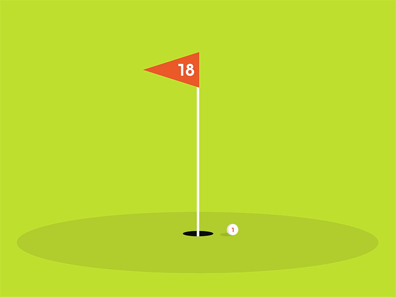 Golf. by Andrew Janik on Dribbble