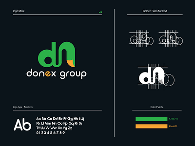 donex group logo design