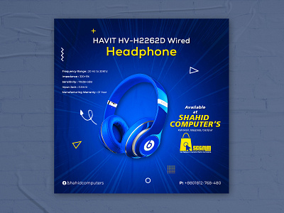 Social Media Banner | Headphone Ads Post