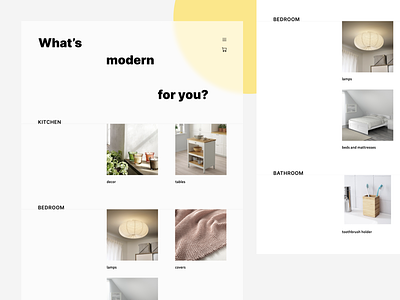 Catalog webpage concept catalog clean concept concept art concept design creative design grid grid layout home interrior light page layout typogaphy webpage