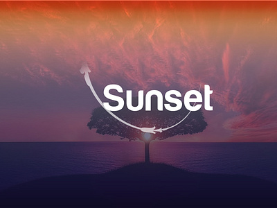 Sunset Minimalist Logo Design