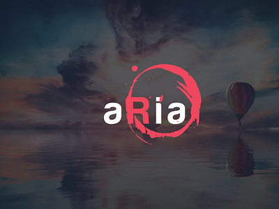 aRia Minimalist Letter Logo