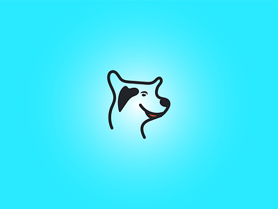 Dog Smile Love Logo