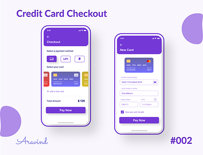 Credit card checkout - Daily UI 002 checkout creditcard dailyui dailyui 002 dailyuichallenge figma ui ux