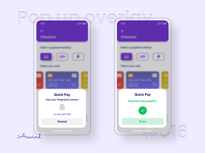 Pop up Overlay | Daily UI 16