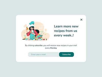 Subscribe | Daily UI 26 daily ui daily ui 26 design mail newsletter subscribe subscription ui ux