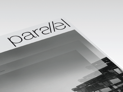 Parallel Masthead logo magazine