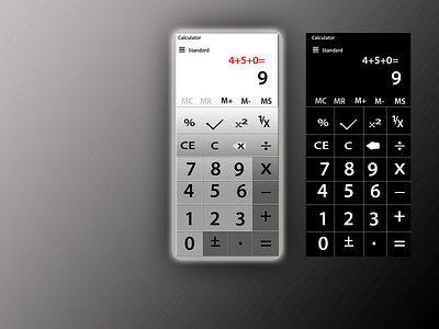 Daily UI  #004   Calculator