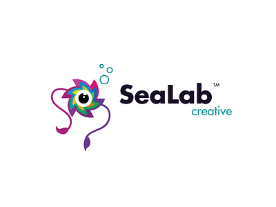 SeaLab Branding austin branding creative design giant squid logo sealab