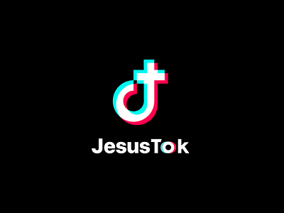 Jesus Tok branding creative design icon logo logo design social tiktok visual