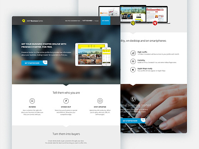 YP Landing UI design graphic design interface landing marketing ui ux web website