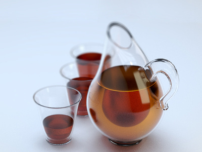 3d Glass Set
