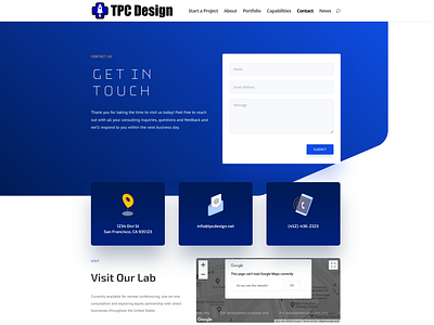 Web Design Leader SEO Portfolio Contact TPC Design