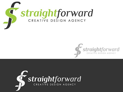 Straight Forward Creative Design Agency Logo