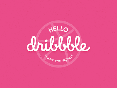Hello Dribbble debut first shot hello dribbble