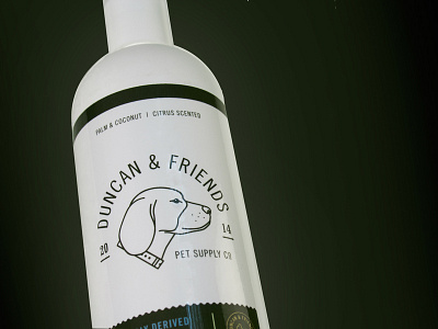 Duncan & Friends Shampoo Packaging