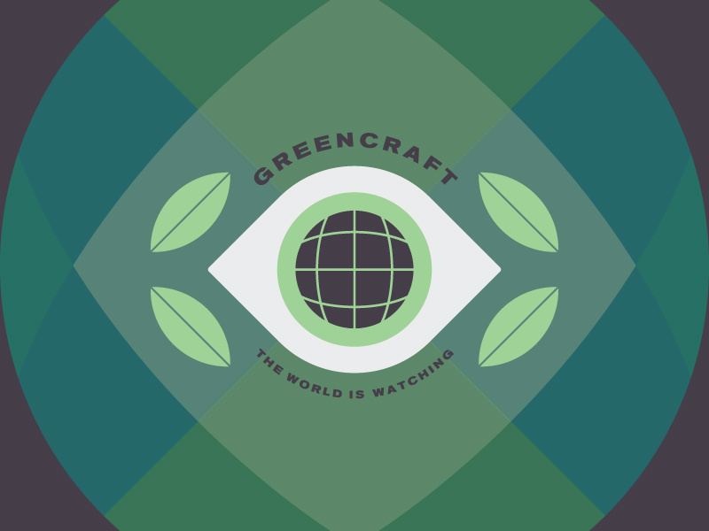 GREENCRAFT by Matt Erickson on Dribbble