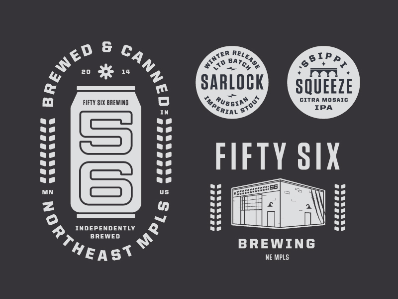 55 + 1 = Beer? by Matt Erickson on Dribbble