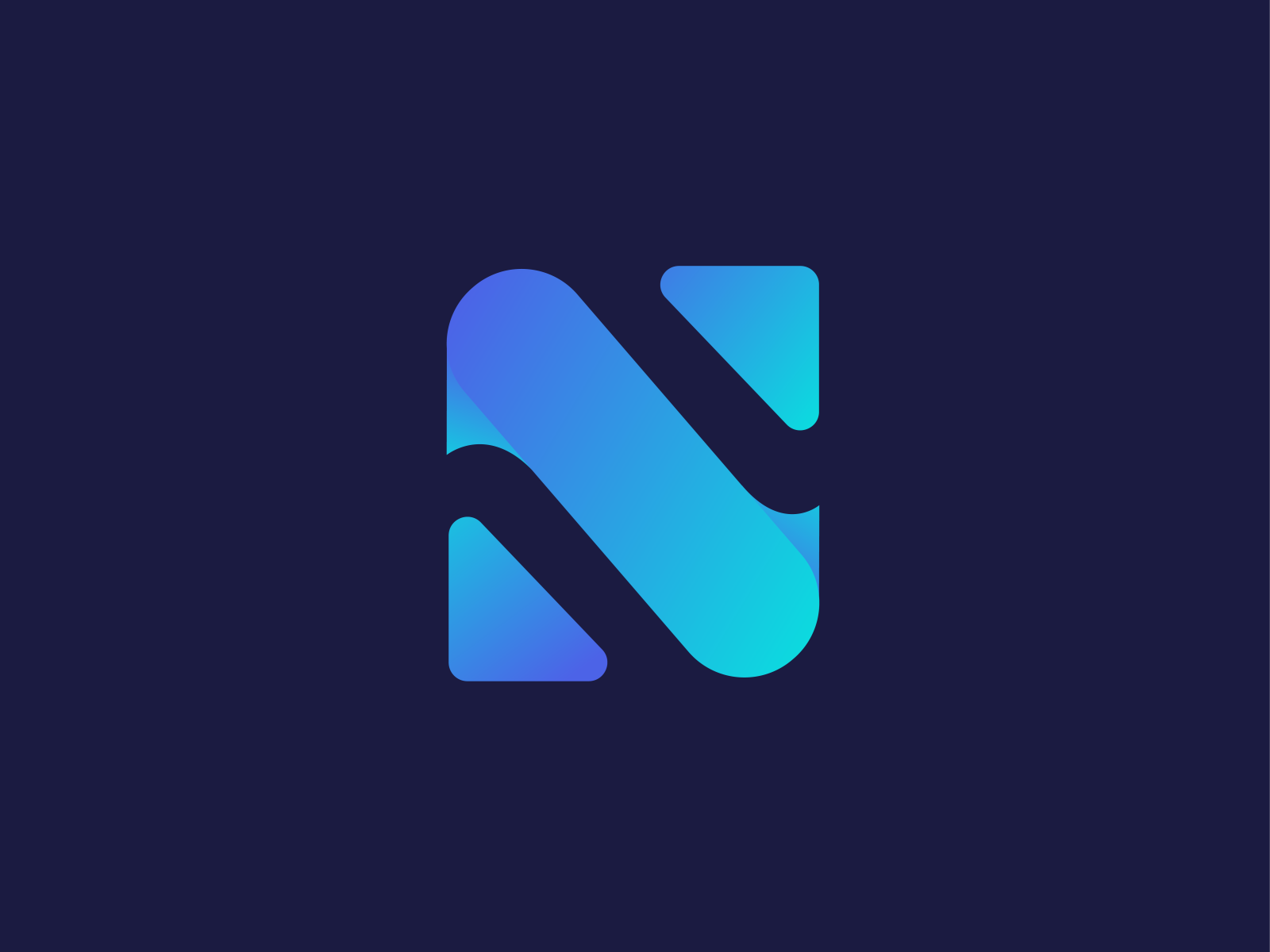 N logo Design by Nayem torjo on Dribbble