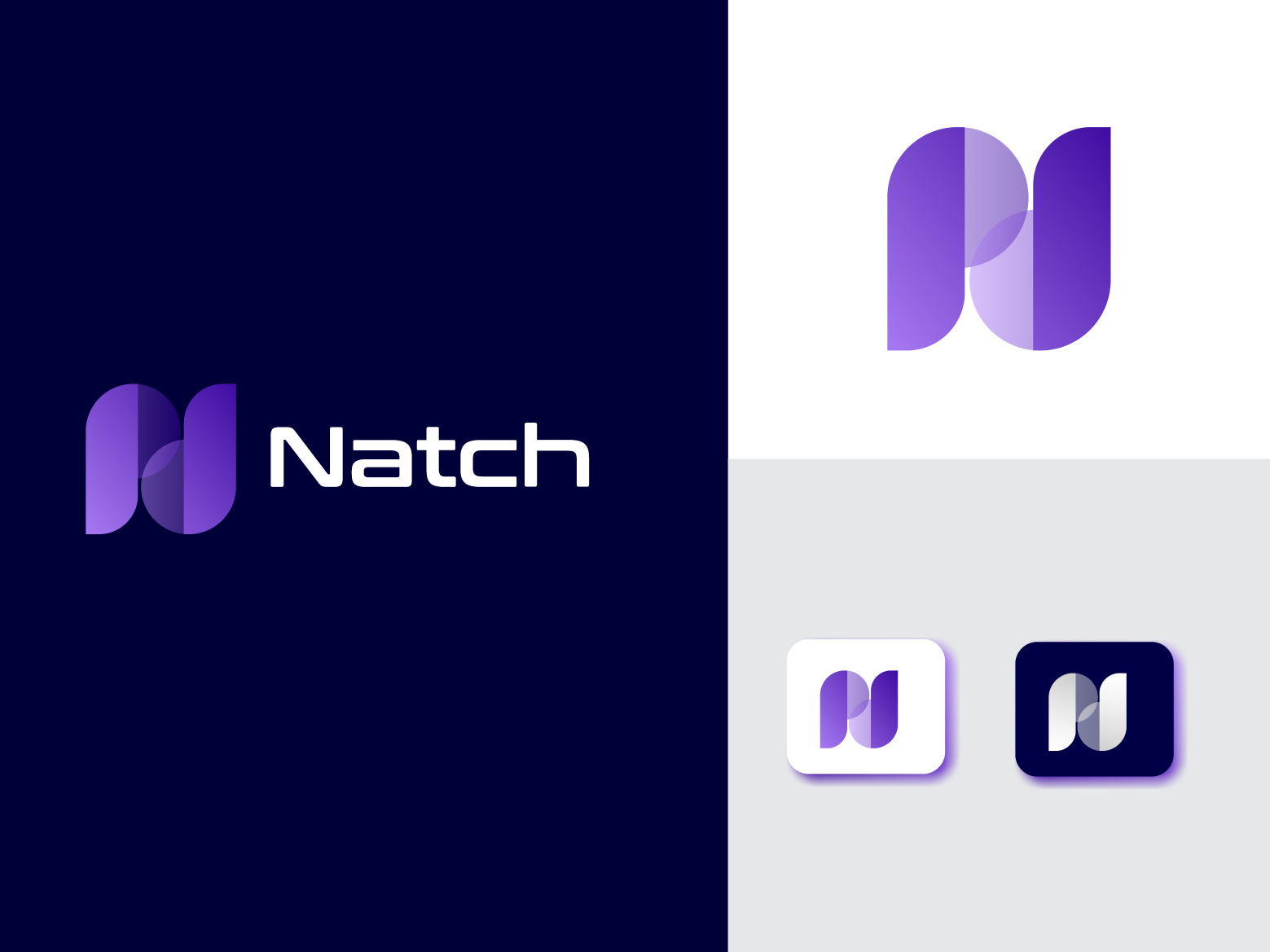 Natch Logo Design by Nayem torjo on Dribbble
