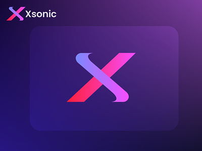 Xsonic Logo Design