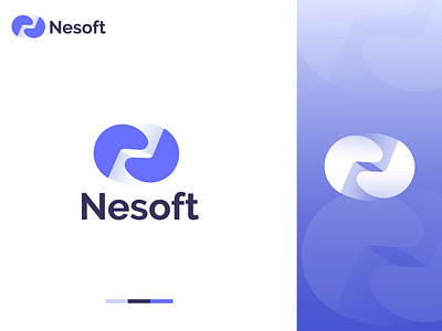 Nesoft Logo Design