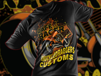 Biker T-Shirt Design