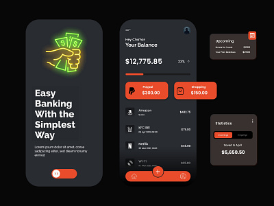 Mobile App For Save Money banking app banking website bitcoin dollar figma finance finance app finance website mobile banking mobile banking app mobile ui money app save money savings app swiss swiss bank ui uiux world economy xd