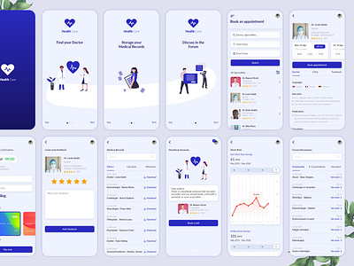 Medical App UIUX Design