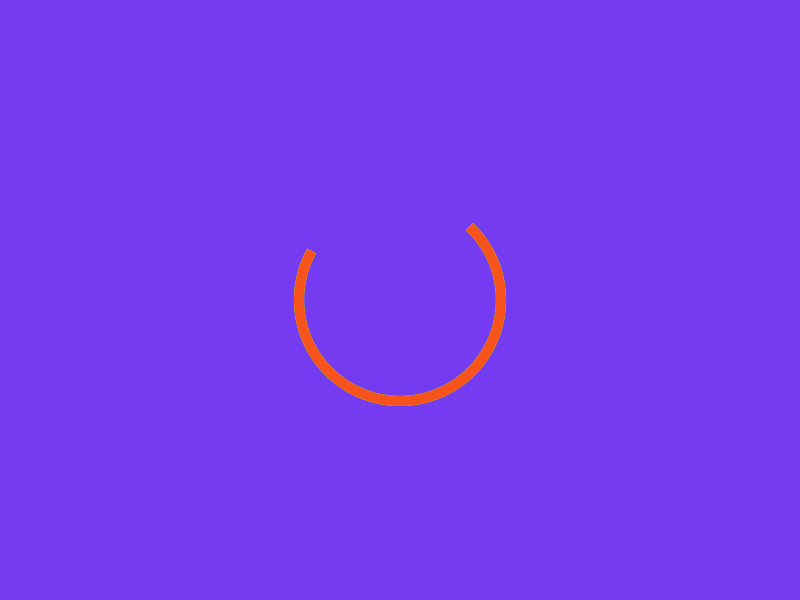 Freaky loading animation arrow colors loading looping