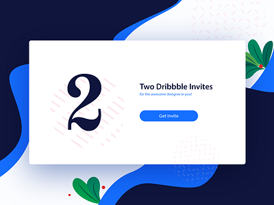 2 Dribbble Invites