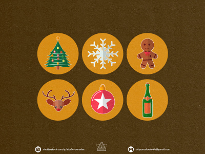 Christmas is NEAR! Christmas Icons Set Preview - Part 7