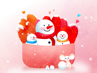 snow man design uiux