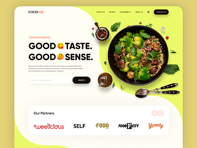 Food Website Exploration