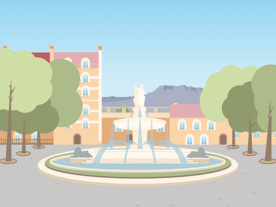 Aix-en-Provence - Illustration