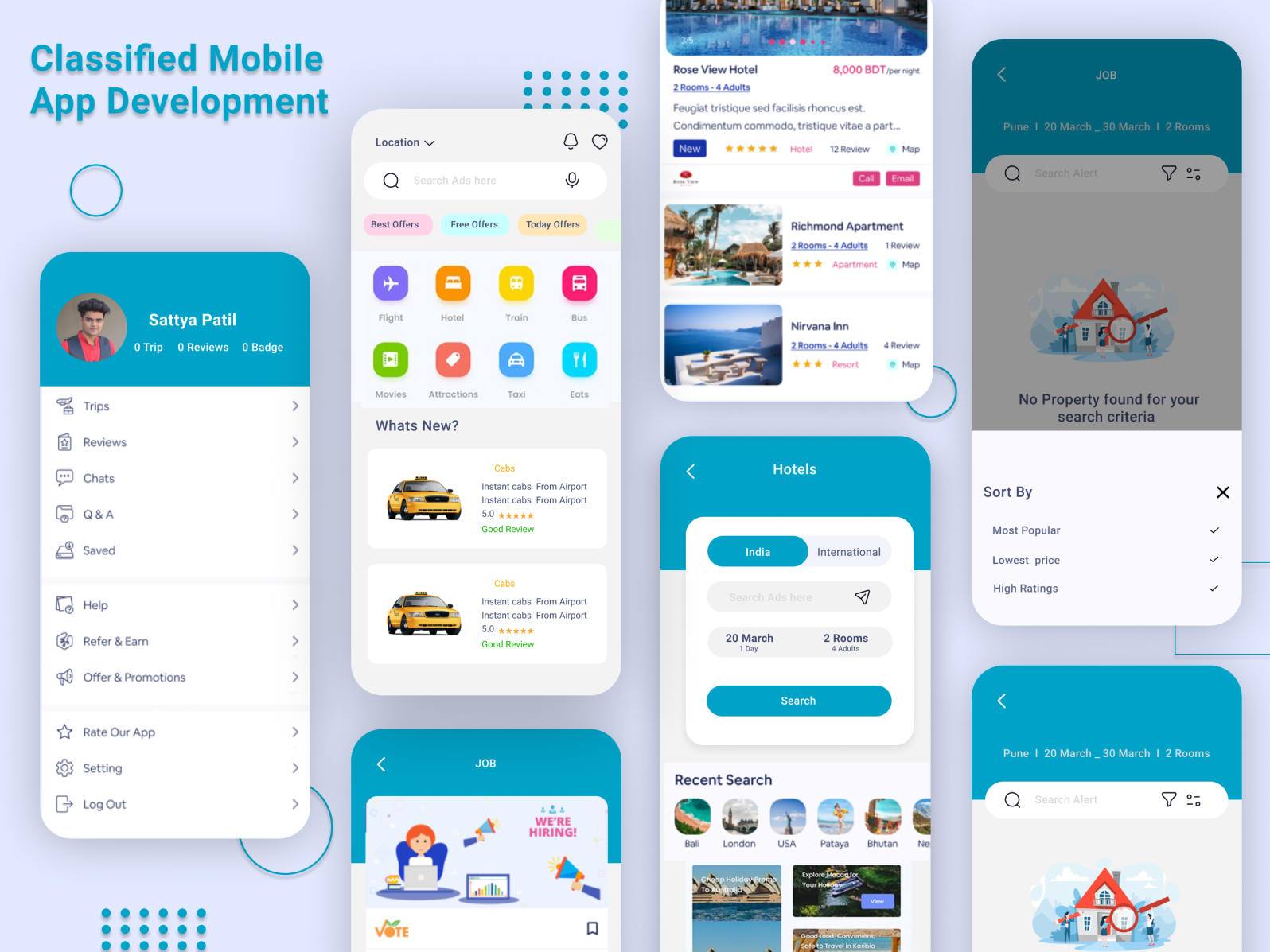 Classified Mobile App Development by mTouchlabs official on Dribbble