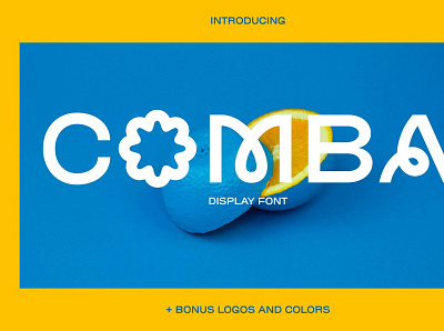 Comba Display Font + Logos designer fonts display fonts display typography font duo fonts design online fonts for commercial use free display fonts