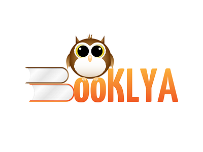 Logo for Booklya - books online store books logo logotype owl store